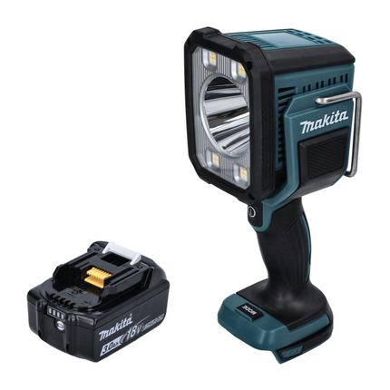 Makita DML 812 F1 Lampe torche à LED 18 V 1250 lm + 1x batterie 3,0 Ah - sans chargeur