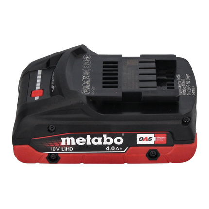 Metabo SB 18 LTX BL I Perceuse-visseuse à percussion sans fil 130 Nm 18 V Brushless + 1x Batterie 4,0 Ah + Coffret MetaBOX - sans chargeur