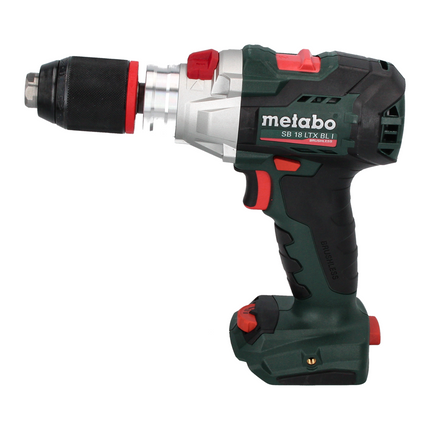 Metabo SB 18 LTX BL I Perceuse à percussion sans fil 130 Nm 18 V Brushless + 1x Batterie 4,0 Ah + Chargeur + Coffret metaBOX