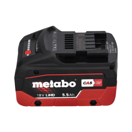 Metabo SB 18 LTX BL I Perceuse-visseuse à percussion sans fil 130 Nm 18 V Brushless + 1x Batterie 5,5 Ah + Coffret MetaBOX - sans chargeur