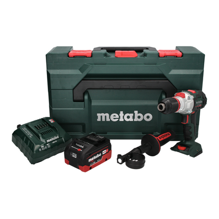 Metabo SB 18 LTX BL I Perceuse à percussion sans fil 130 Nm 18 V Brushless + 1x Batterie 5,5 Ah + Chargeur + Coffret metaBOX