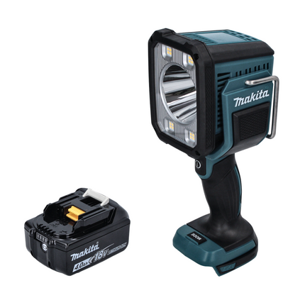 Makita DML 812 M1 Lampe torche LED sans fil 18 V 1250 lm + 1x batterie 4,0 Ah - sans chargeur