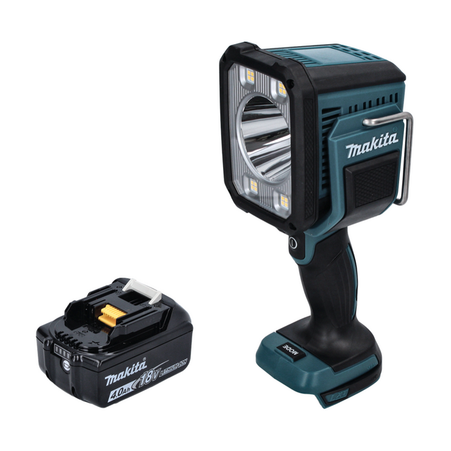 Makita DML 812 M1 Lampe torche LED sans fil 18 V 1250 lm + 1x batterie 4,0 Ah - sans chargeur
