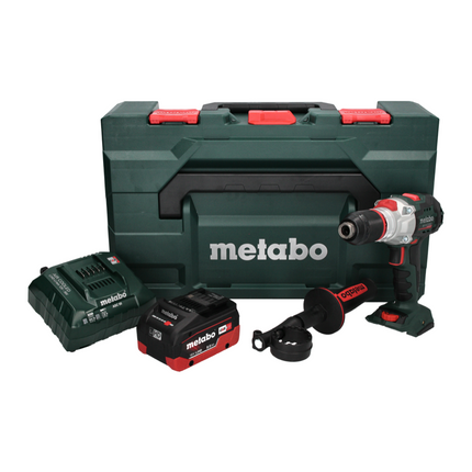 Metabo SB 18 LTX BL I Perceuse-visseuse à percussion sans fil 130 Nm 18V + 1x Batterie 8,0 Ah + Chargeur + Coffret MetaBOX