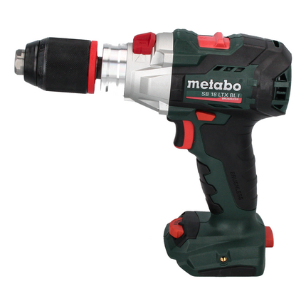 Metabo  SB 18 LTX BL I Perceuse-visseuse à percussion sans fil 130 Nm 18V  + 2x Batteries 8,0 Ah + Chargeur + Coffret MetaBOX
