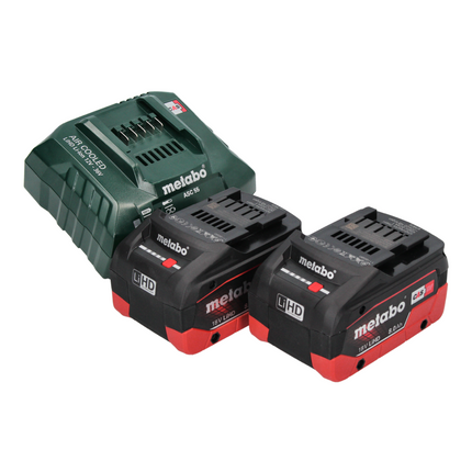 Metabo  SB 18 LTX BL I Perceuse-visseuse à percussion sans fil 130 Nm 18V  + 2x Batteries 8,0 Ah + Chargeur + Coffret MetaBOX