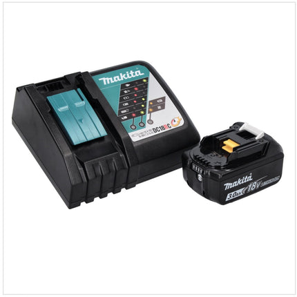 Makita DHP 451 RF1 Perceuse-visseuse à percussion sans fil 80 Nm 18V  + 1x Batterie 3,0 Ah + Chargeur