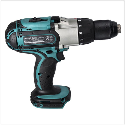 Makita DHP 451 RF1 Perceuse-visseuse à percussion sans fil 80 Nm 18V  + 1x Batterie 3,0 Ah + Chargeur