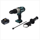 Makita DHP451T1 Perceuse-visseuse à percussion sans fil 80Nm 18V + 1x Batterie 5,0 Ah - sans chargeur