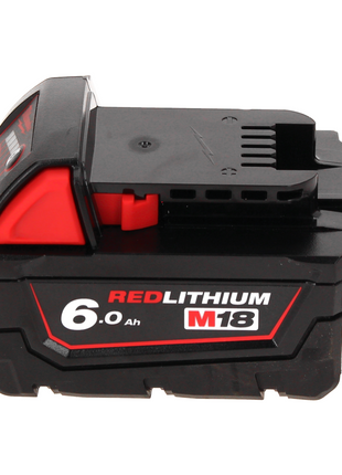 Milwaukee M18 NRG-602 Set de démarrage : 2x Batteries 6,0 Ah / 6000 mAh 18V  + Chargeur (4932451079) (2x 4932451244)