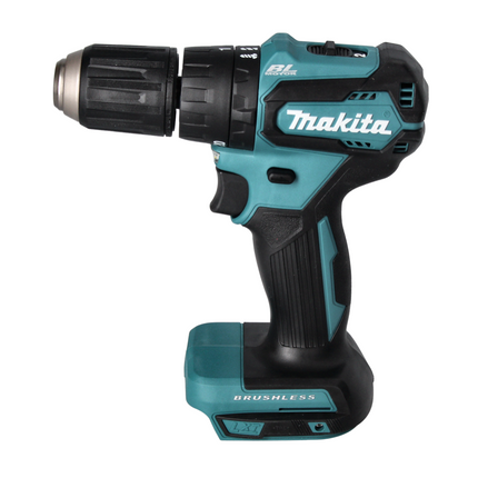 Makita DHP 483 RF1 Perceuse-visseuse à percussion sans fil 18 V 40 Nm Brushless + 1x Batterie 3,0 Ah + Chargeur