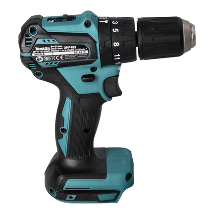 Makita DHP 483 RF Perceuse-visseuse à percussion sans fil 18 V 40 Nm Brushless + 2x Batteries 3,0 Ah + Chargeur