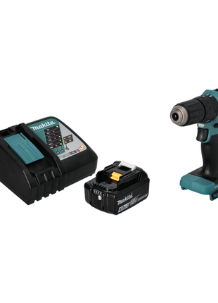 Makita DHP 483 RM1 akumulatorowa wiertarko-wkrętarka udarowa 18 V 40 Nm bezszczotkowa + 1x akumulator 4,0 Ah + ładowarka