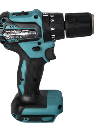 Makita DHP 483 RT1 Perceuse-visseuse à percussion sans fil 18 V 40 Nm Brushless + 1x Batterie 5,0 Ah + Chargeur