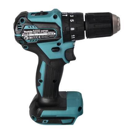 Makita DHP 483 G1 Perceuse-visseuse à percussion sans fil 18 V 40 Nm Brushless + 1x Batterie 6,0 Ah - sans chargeur