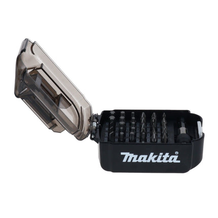 Makita Jeu d'embouts sans fil - 31 pièces au format de batterie (E-00016) slot / Phillips / Pozidriv / Torx / Allen
