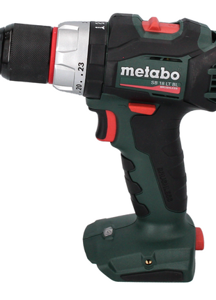 Taladro percutor a batería Metabo SB 18 LT BL 18 V 75 Nm sin escobillas + 1x batería 4,0 Ah + cargador + juego de puntas 32 piezas + metaBOX