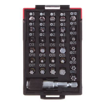 Metabo SB 18 LTX BL I Perceuse-visseuse à percussion sans fil 130 Nm 18 V Brushless + Coffret MetaBOX + Set d'embouts, 32 pcs. - sans batterie, sans chargeur