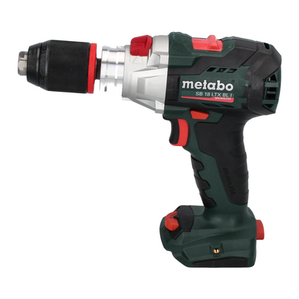 Metabo SB 18 LTX BL I Perceuse à percussion sans fil 130 Nm 18 V Brushless + 1x Batterie 4,0 Ah + Chargeur + Coffret metaBOX + Set d'embouts 32 pcs.