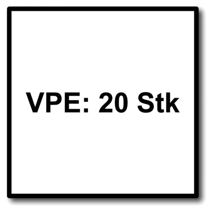 Festool filtre turbo TF II-RS/ES/ET/5 20 pièces ( 4x 487779 ) pour RS 300 / RS 3 / RS 200 / RS 2 / ES 150 / ETS 150 / ET 2