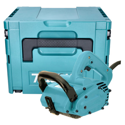 Makita 9741 J Ponceuse à brosses 860 watts 3500 t/mn + Makpac