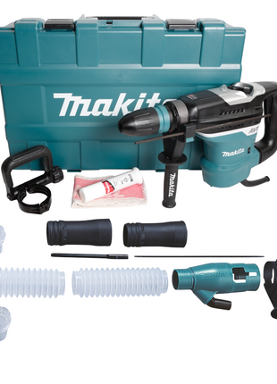 Makita HR 4013 C marteau combiné 1100 W 8,0 J SDS Max + kit d'aspiration + accessoires + mallette