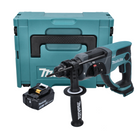 Makita DHR 202 F1J Perforateur à percussion sans fil 18 V 2,0 J SDS Plus + 1x Batterie 3,0 Ah + Makpac - sans chargeur