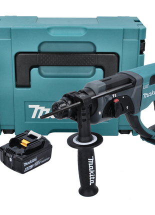 Makita DHR 202 G1J Akku Kombihammer 18 V 2,0 J SDS Plus + 1x Akku 6,0 Ah + Makpac - ohne Ladegerät