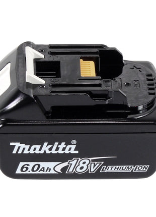 Makita DHR 202 G1J Akku Kombihammer 18 V 2,0 J SDS Plus + 1x Akku 6,0 Ah + Makpac - ohne Ladegerät