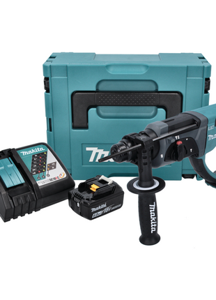 Makita DHR 202 RG1J Perforateur sans fil 18 V 2,0 J SDS Plus + 1x Batterie 6,0 Ah + Chargeur + Makpac