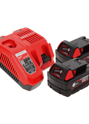 Perceuse à percussion sans fil Milwaukee M18 BLPD2-602 FC 18 V 82 Nm sans balais + 2 batteries 6,0 Ah + chargeur