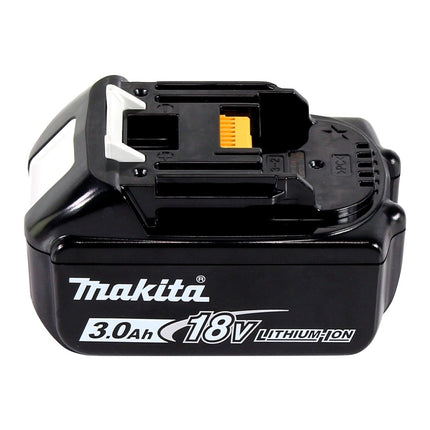 Makita DGA 452 F1J Meuleuse d'angle sans fil 18 V 115 mm + 1x Batterie 3,0 Ah + Makpac - sans chargeur