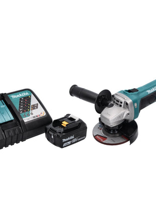 Makita DGA 452 RF1 Meuleuse d'angle sans fil 18 V 115 mm + 1x Batterie 3,0 Ah + Chargeur