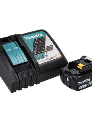 Makita DGA 452 RF1 Meuleuse d'angle sans fil 18 V 115 mm + 1x Batterie 3,0 Ah + Chargeur