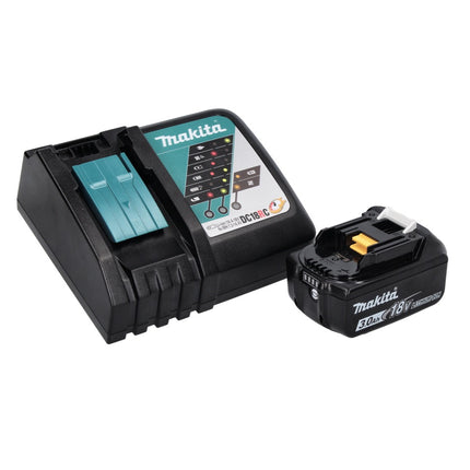 Makita DGA 452 RF1 Meuleuse d'angle sans fil 18 V 115 mm + 1x Batterie 3,0 Ah + Chargeur