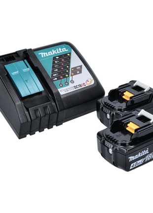 Makita DUR 368 ARM akumulatorowa wykaszarka szczotkowa 36 V ( 2 x 18 V ) dwuręczna bezszczotkowa + 2x akumulator 4,0 Ah + ładowarka