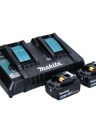 Makita DUR 368 APG Akku Freischneider 36 V ( 2 x 18 V ) Zweihandgriff Brushless + 2x Akku 6,0 Ah + Ladegerät