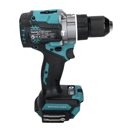 Makita HP 001 GZ01 Perceuse-visseuse à percussion sans fil 40 V maxi 140 Nm XGT + Coffret Makpac - sans batterie, sans chargeur