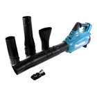 Makita UB 001 GZ Souffleur de feuilles à batterie 40 V max. Brushless Solo - sans batterie, sans chargeur