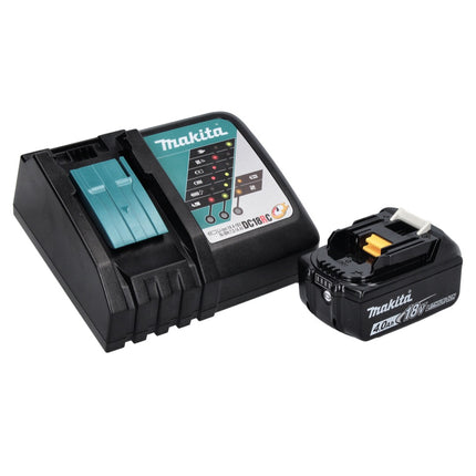 Makita DGA 452 RM1 Meuleuse d'angle sans fil 18 V 115 mm + 1x batterie 4,0 Ah + chargeur