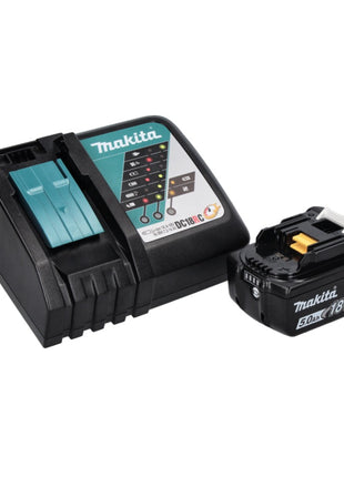 Makita DGA 452 RT1 Meuleuse d'angle sans fil 18 V 115 mm + 1x Batterie 5,0 Ah + Chargeur