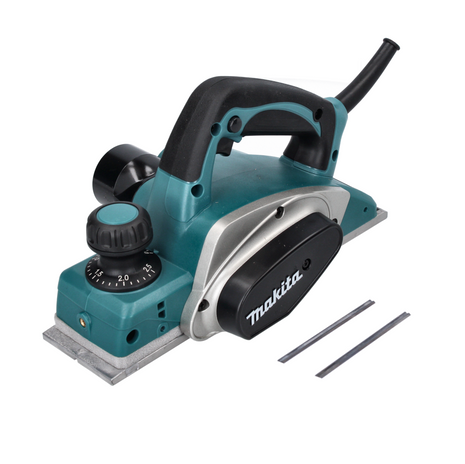 Makita KP 0800 Pialla a filo / pialla elettrica 620 W 82 mm + lama reversibile - senza custodia