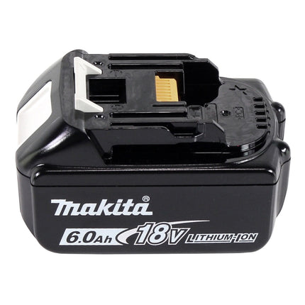 Makita DSS 611 G1J Scie circulaire sans fil 18 V 165 mm + 1x Batterie 6,0 Ah + Coffret Makpac - sans chargeur