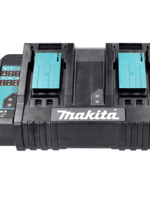 Makita DC 18 SH Chargeur double LXT 2x 14,4 V - 2x 18 V (36 V), Courant de charge 2,6 ampères (199687-4)