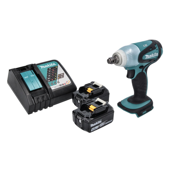 Makita DTW 251 RM Visseuse à choc sans fil 18 V 230 Nm 1/2" + 2x batterie 4,0 Ah + chargeur