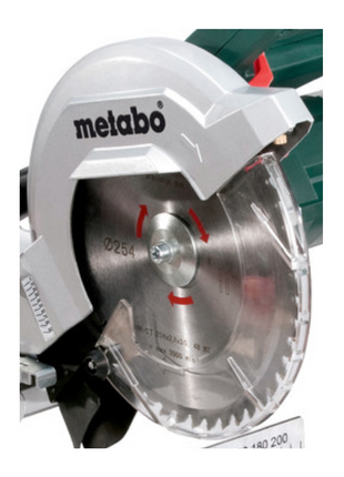 Metabo KGS 254 M 1800 W Scie à onglet 254 mm (602540000)