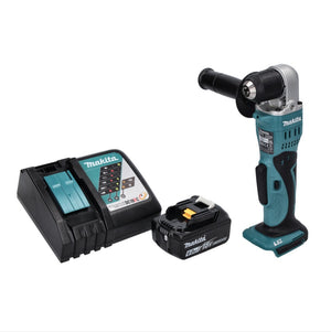 Makita DDA 351 RG1 Perceuse d'angle sans fil 18 V 13,5 Nm + 1x Batterie 6,0 Ah + Chargeur