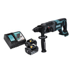 Makita DHR 241 RM marteau perforateur sans fil 18 V 2.0 J SDS plus + 2x batterie 4.0 Ah + chargeur