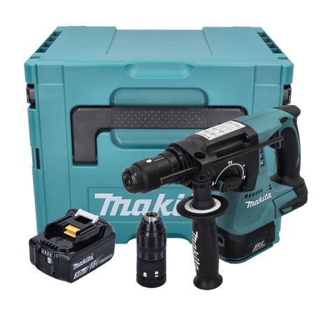 Makita DHR 243 F1J Perforateur sans fil 18 V 2,0 J SDS plus Brushless + 1x Batterie 3,0 Ah + Makpac - sans chargeur