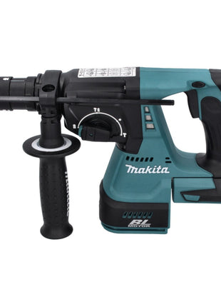 Taladro percutor a batería Makita DHR 243 RF1J 18 V 2,0 J SDS plus sin escobillas + 1x batería 3,0 Ah + cargador + Makpac